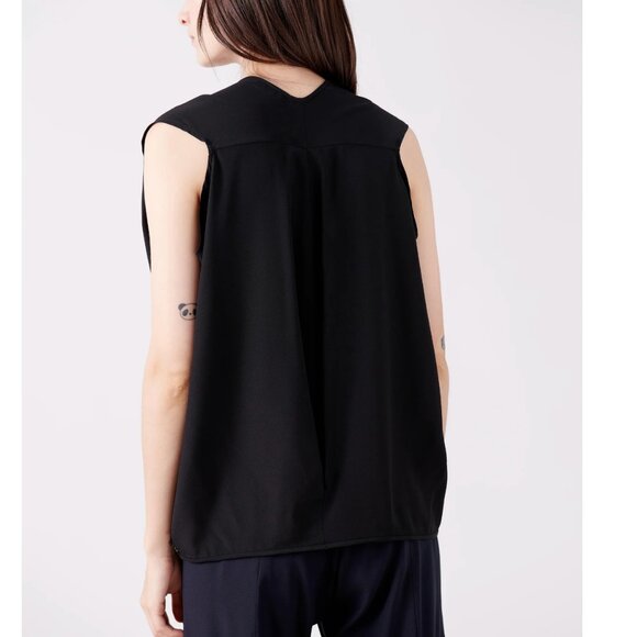 Zero + Maria Cornejo Ina Tank in Black Sz M - Picture 8 of 12